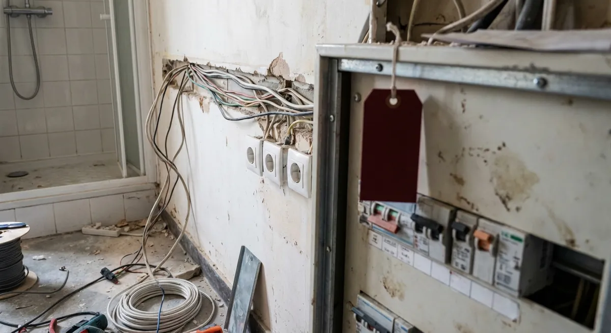 Installation électrique non conforme NF C 15-100